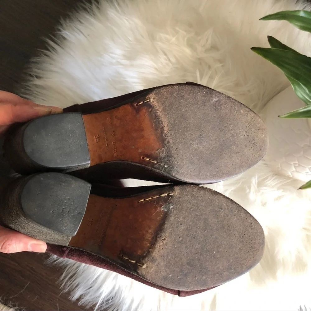 Rag & bone newberry suede booties